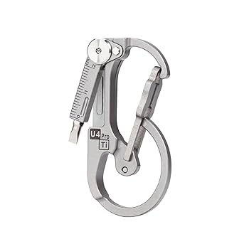 Amazon | RovyVon U4 Pro チタンキーリング マルチツール